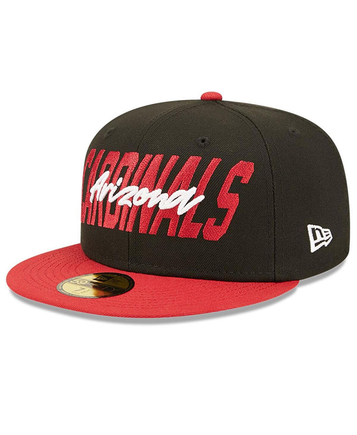 

Мужская черная кепка Cardinal Arizona Cardinals на драфте НФЛ 2022 года 59FIFTY New Era