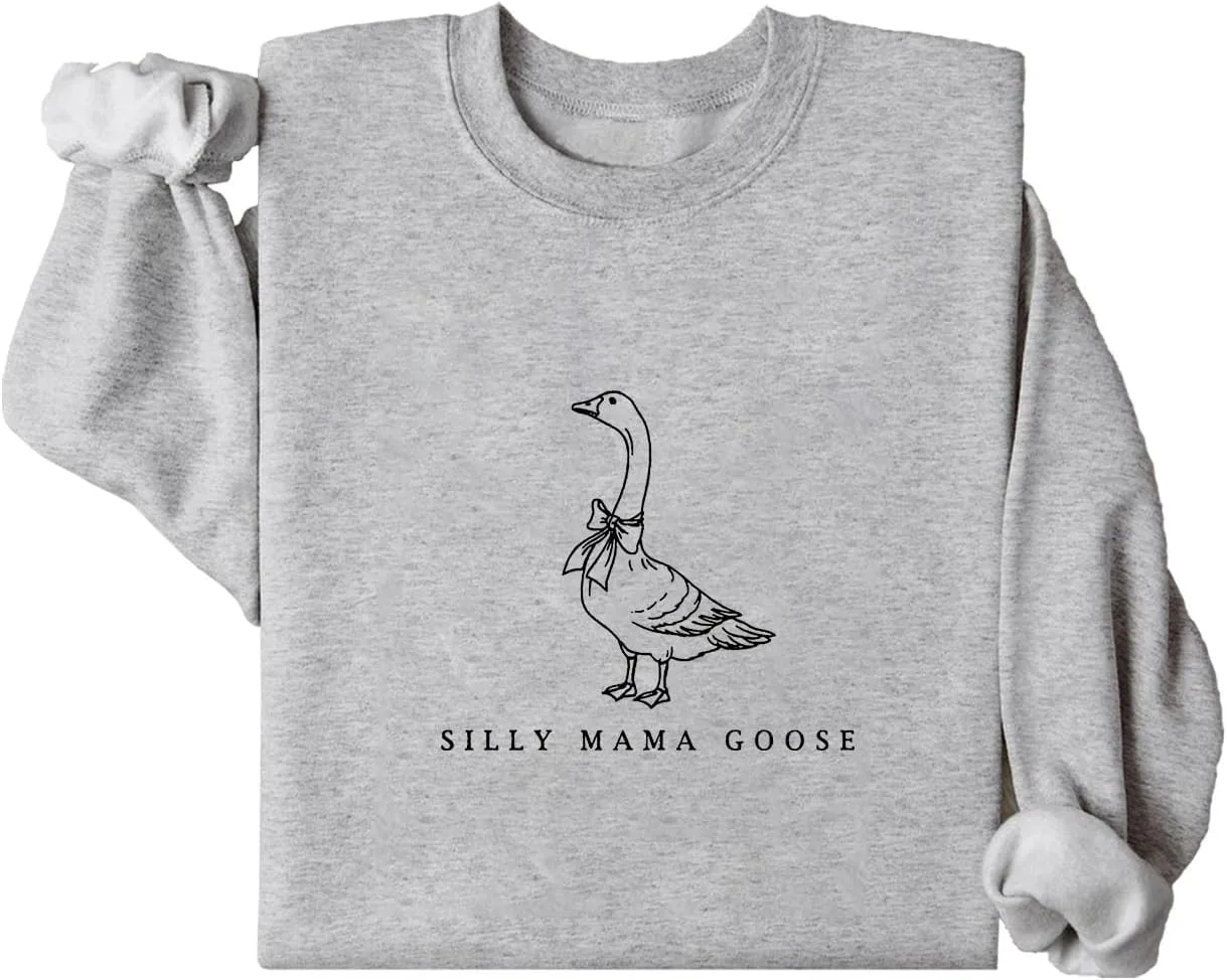 

Толстовка Silly Mama Goose — забавный подарок для мамы MQZUO
