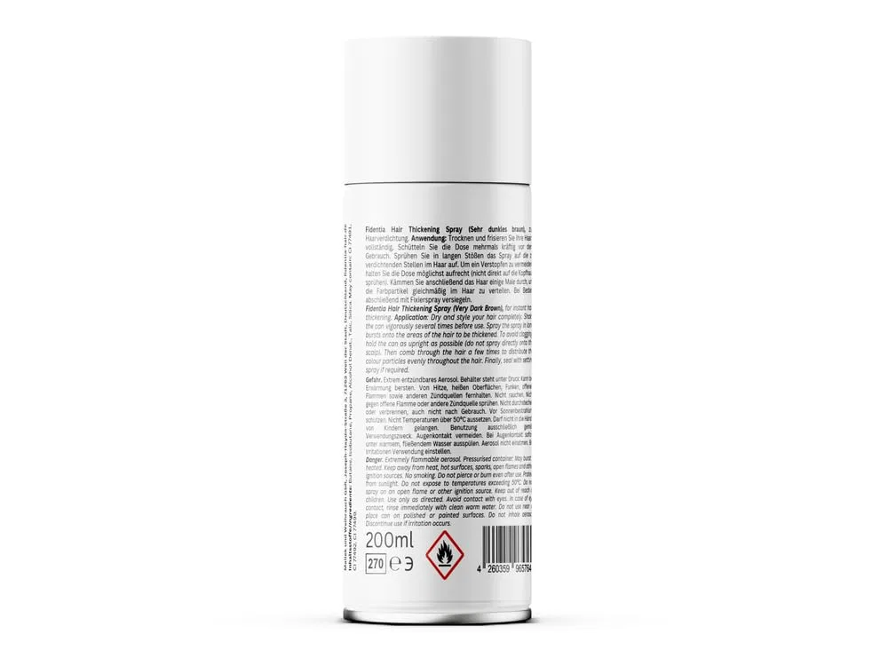 Спрей для утолщения волос Fidentia Hair Thickening Spray Fidentia, Light Brown — фото 2