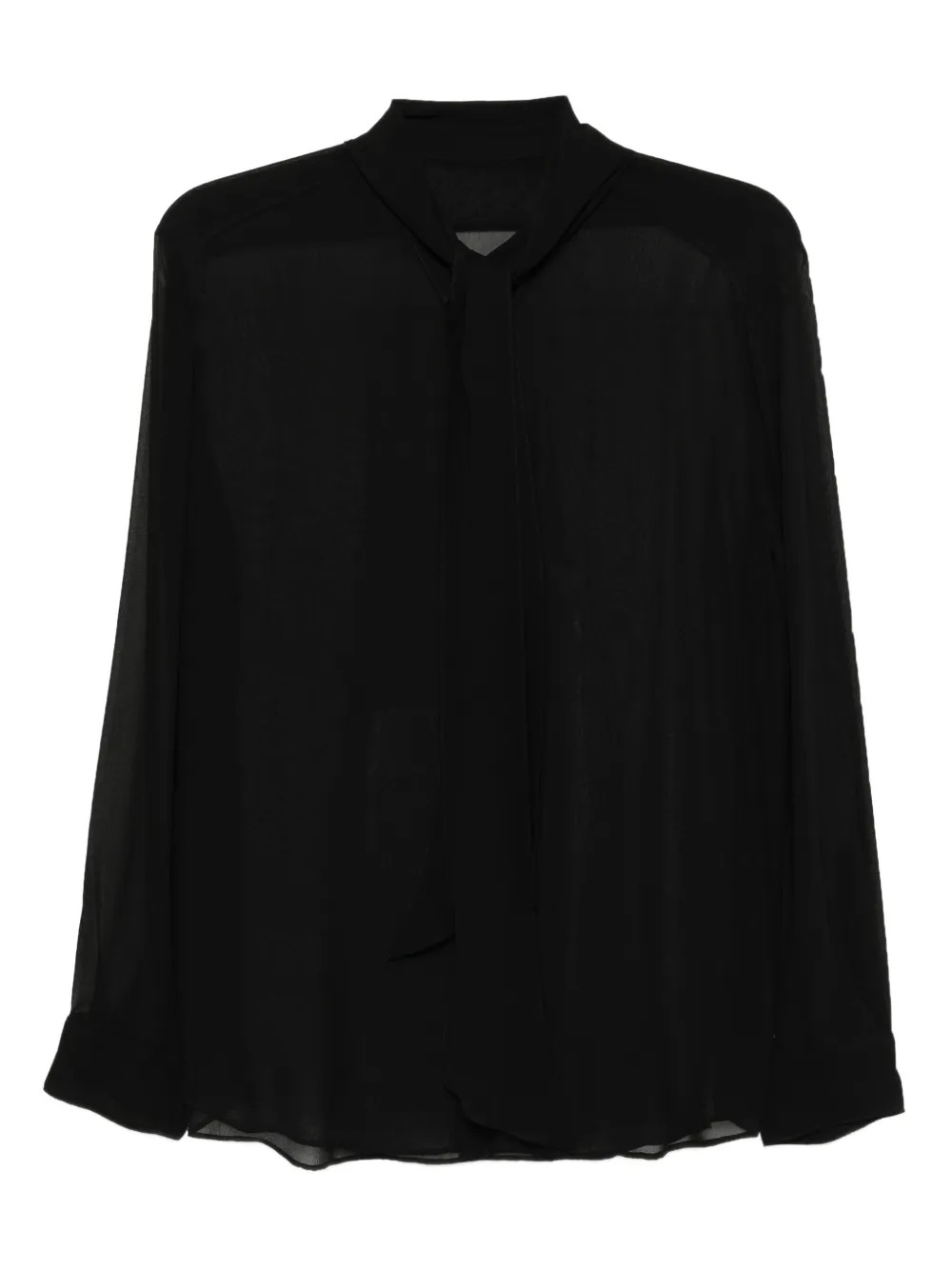 

Шелковая рубашка JNBY, черный