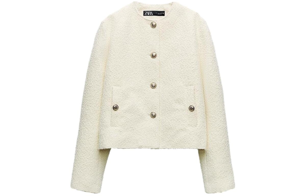 

Куртка женская белая Zara
