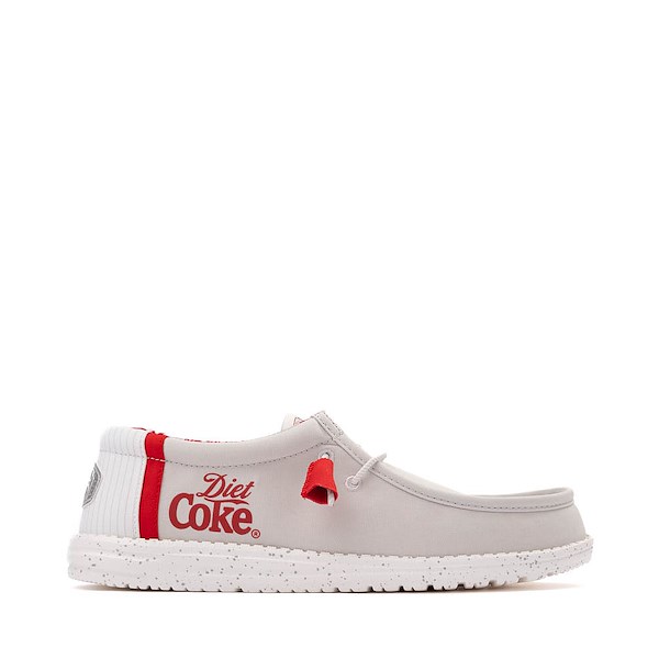 

Слипоны Mens HEYDUDE x Coca-Cola Wally Diet Coke Slip-On Casual Shoe, серый