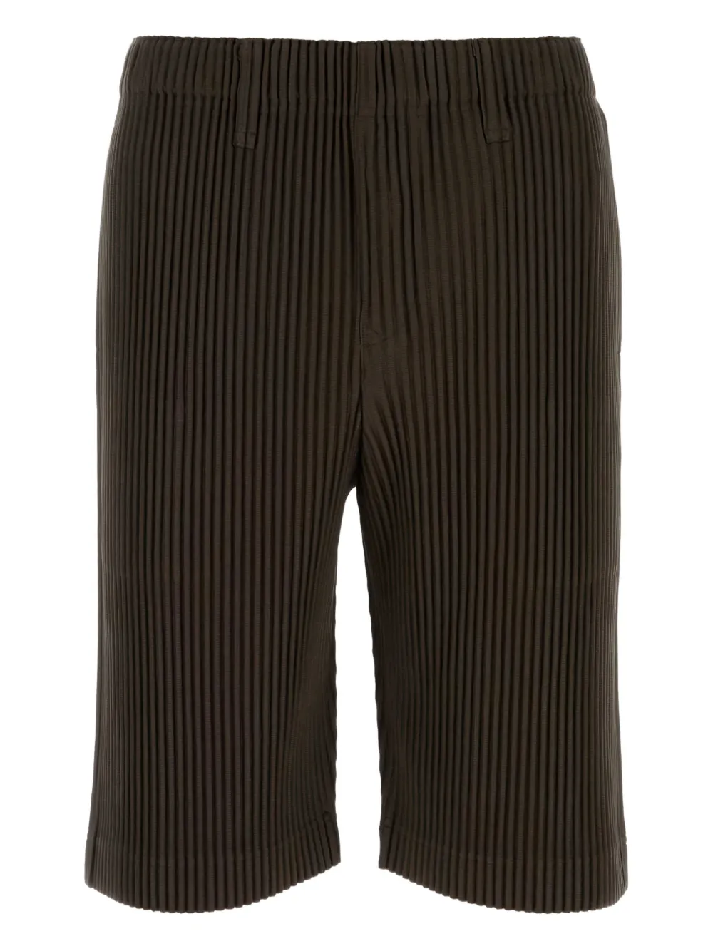 

Бермуды с плиссированным эффектом Homme Plissé Issey Miyake, черный