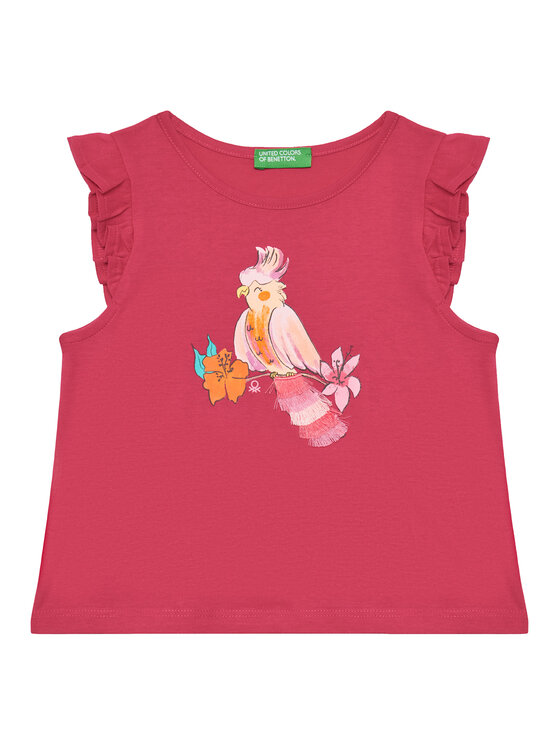 

Футболка обычного кроя 3I1XG10JK United Colors Of Benetton, розовый