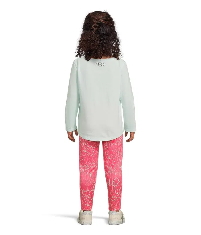 Спортивный набор с принтом легинсы Under Armour Kids, Black — фото 2