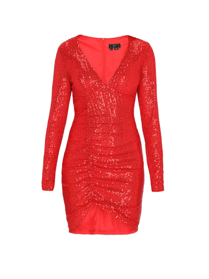 

Faina Женское платье красного цвета