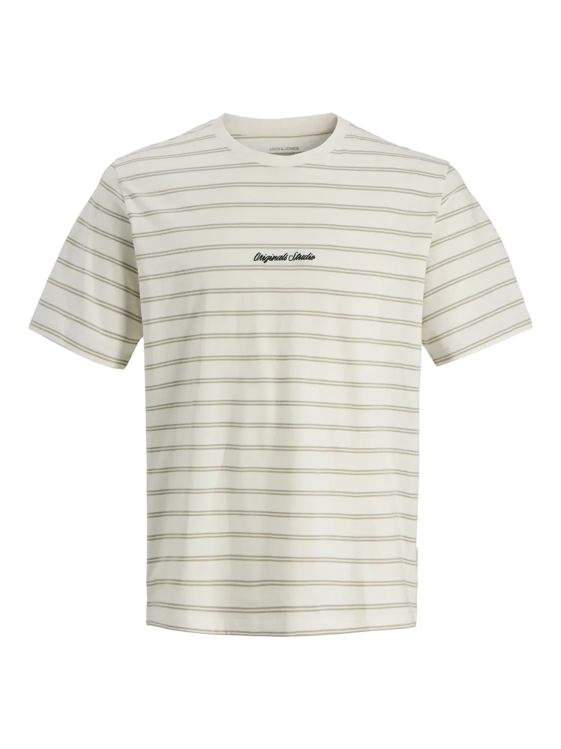 Футболка полосатая JACK & JONES Junior, seagrass