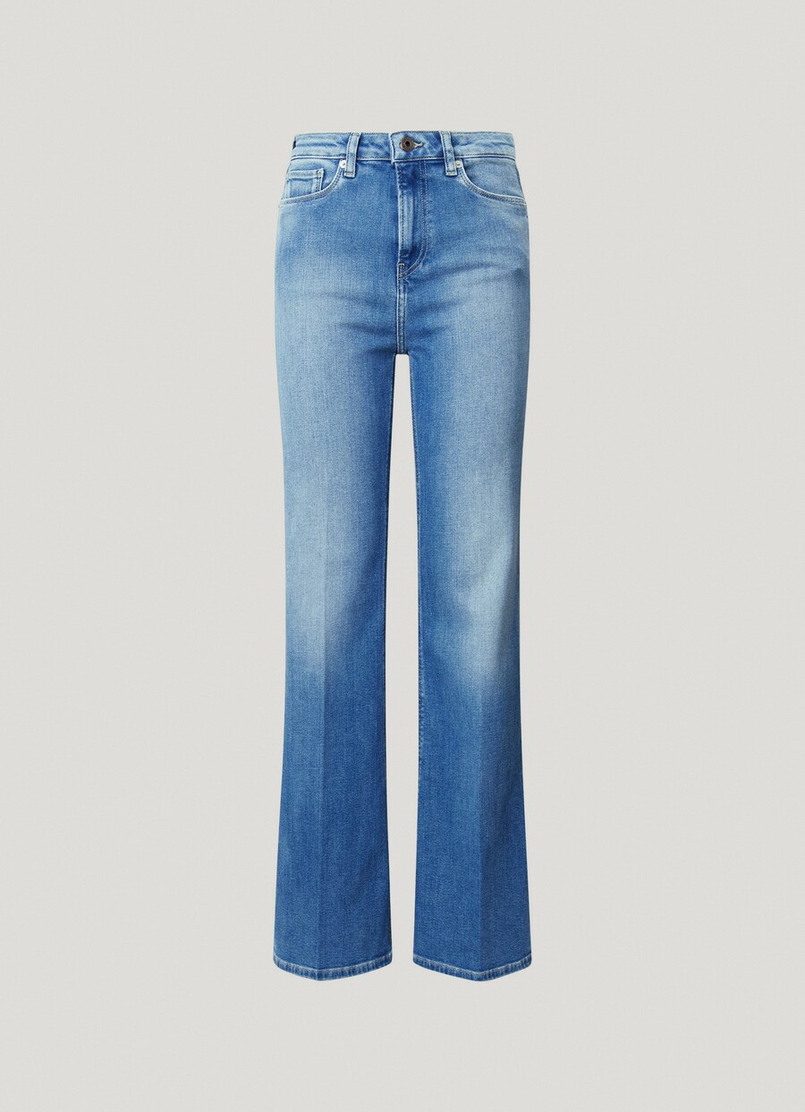

Расклешенные джинсы Pepe Jeans, синий деним