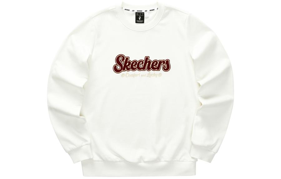 

Skechers Женская новогодняя толстовка Marshmallow White
