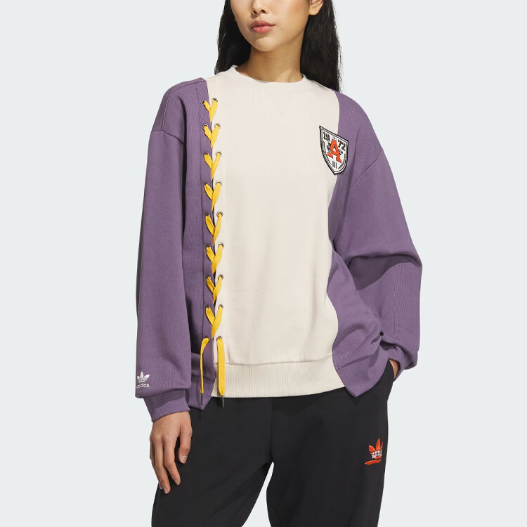 Толстовка женская Adidas Originals MC CLASSIC CREW Pale Ivory — фото 2