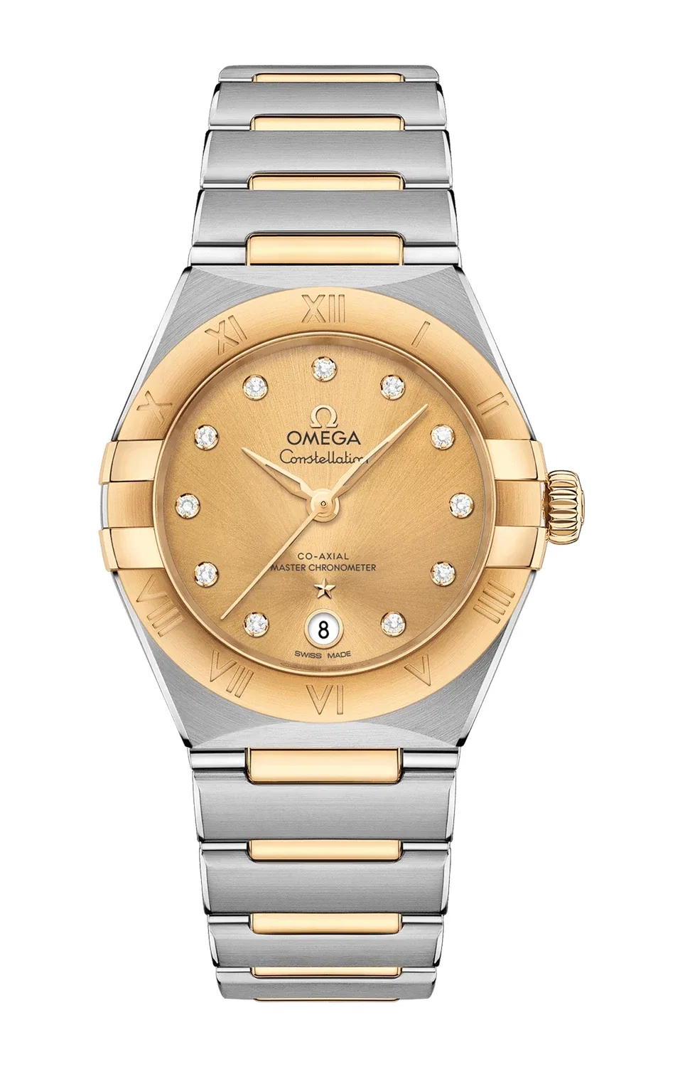 CONSTELLATION MANHATTAN OMEGA CO-AXIAL MASTER CHRONOMETER 29 ММ - 131.20.29.20.58.001, серебряный