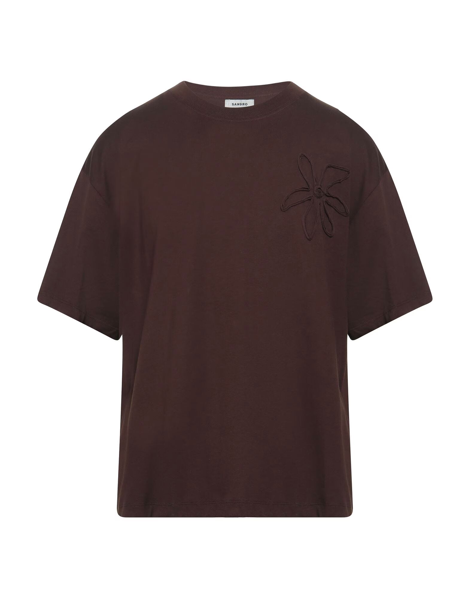 

Футболка Sandro, коричневый