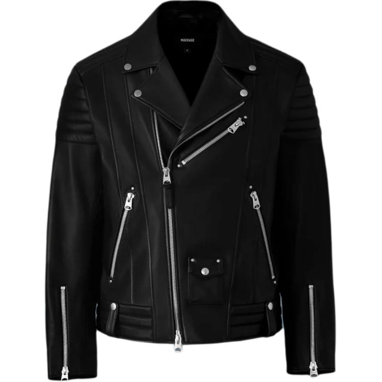 

MACKAGE Кожаная куртка, Black