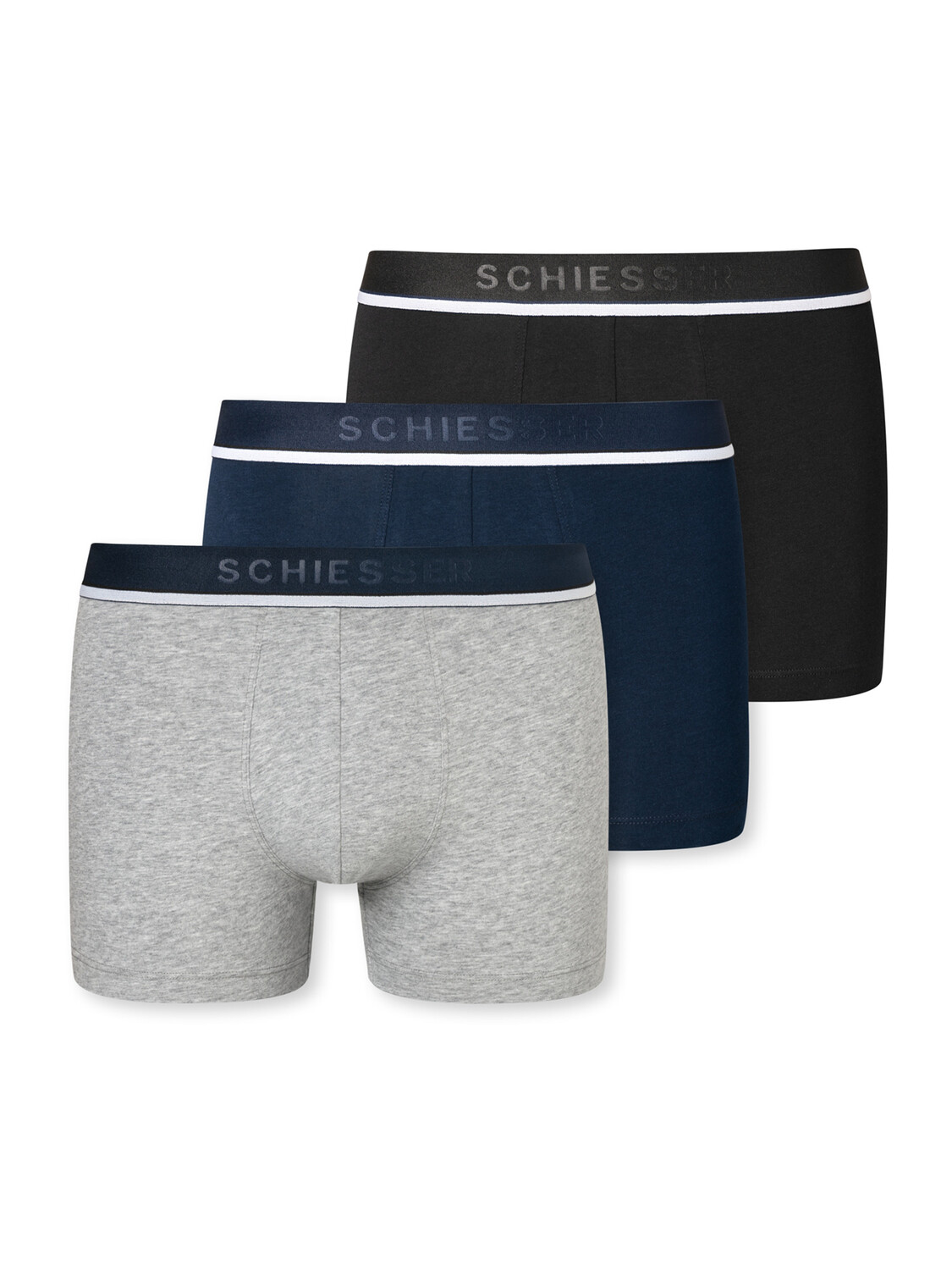 

Боксеры Schiesser Retroshorts 3 шт, разноцветный