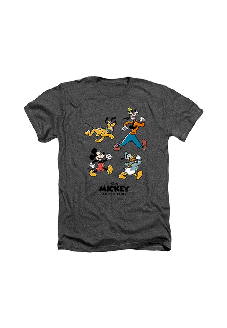 

Футболка с принтом MICKEY & FRIENDS Disney, темно-серый