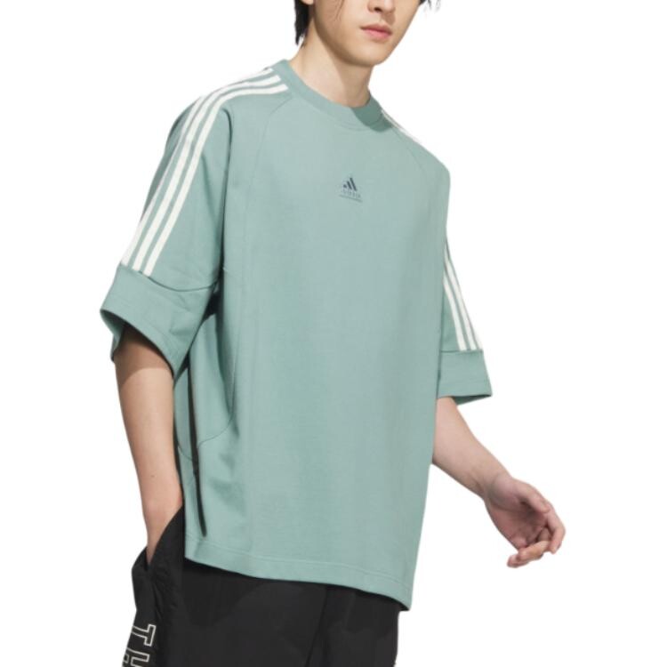 Футболка унисекс темно-серая Adidas, темно-серый — фото 3