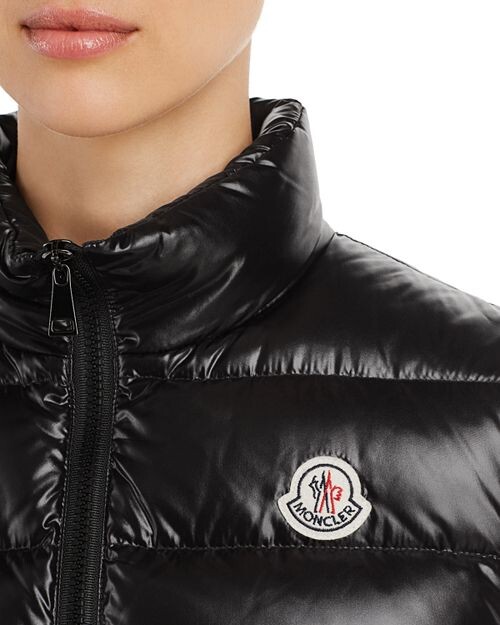 Пуховой жилет Ghany Moncler, цвет Black — фото 2