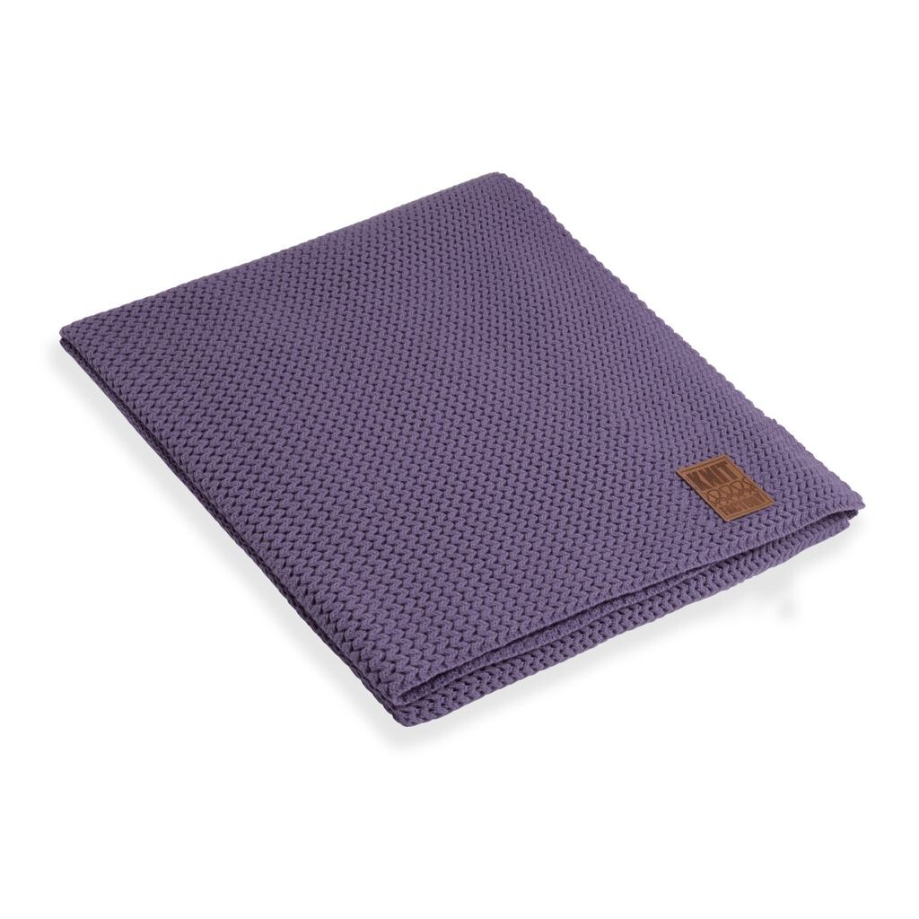 

Плед Knit Factory Maxx - Фиолетовый - 160x130 см