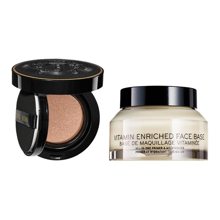 Наборы легкого стойкого макияжа натуральные без переноса BOBBI BROWN, Two-Piece Set: черный Air Cushion #2+Hydrating оранжевый Cream 50ml — фото 2