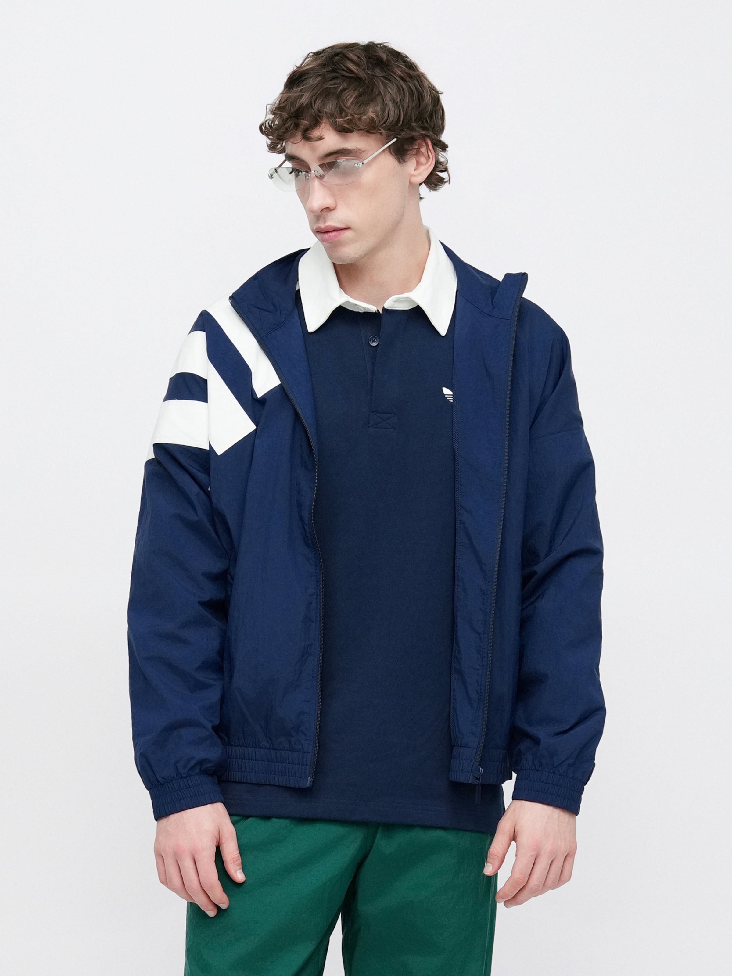 Adidas Originals Куртка межсезонная 'ARCH' в темно-синем цвете — фото 2