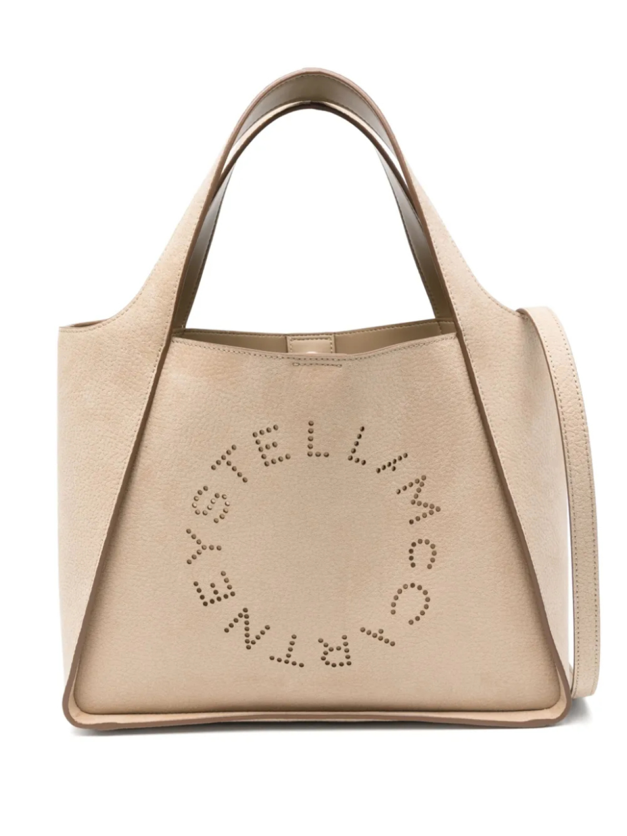 

Сумка-шоппер с логотипом Stella McCartney, нейтральный