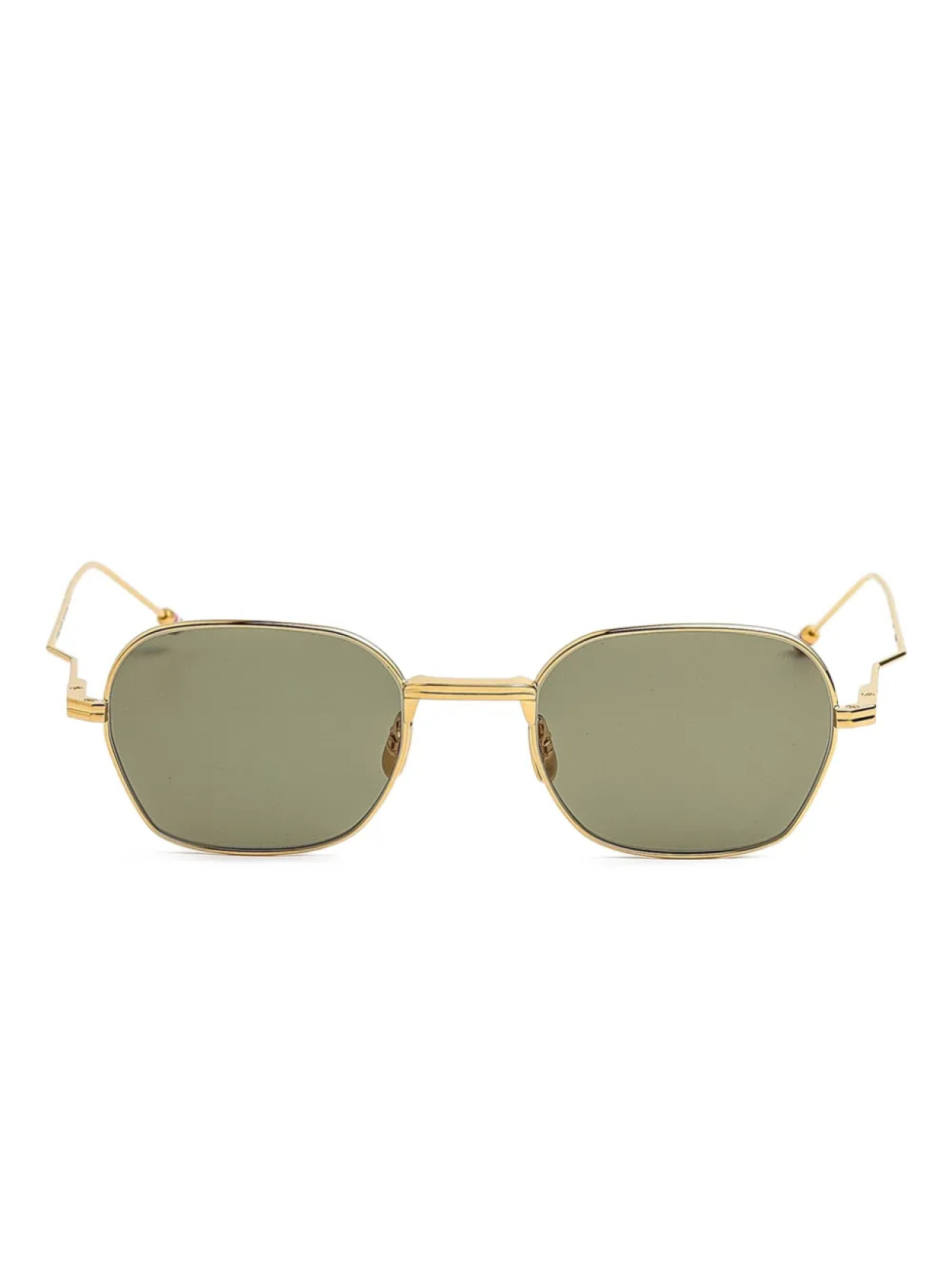 

Солнцезащитные очки в квадратной оправе Thom Browne Eyewear, золотой