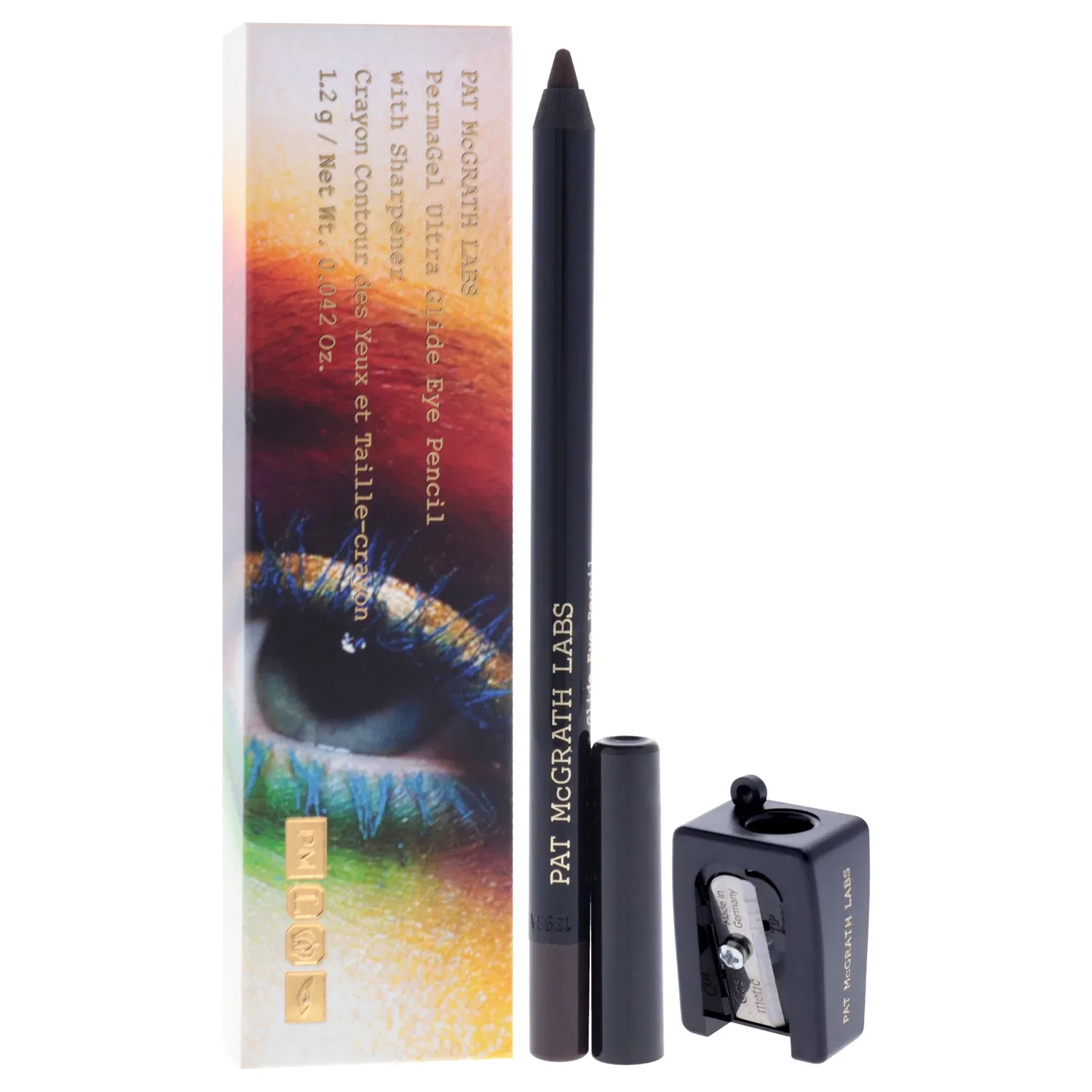 Карандаш для глаз PermaGel Ultra Glide Eye Pencil - 200 Black Coffee от Pat Mcgrath Labs для женщин - 0,042 унции — фото 3