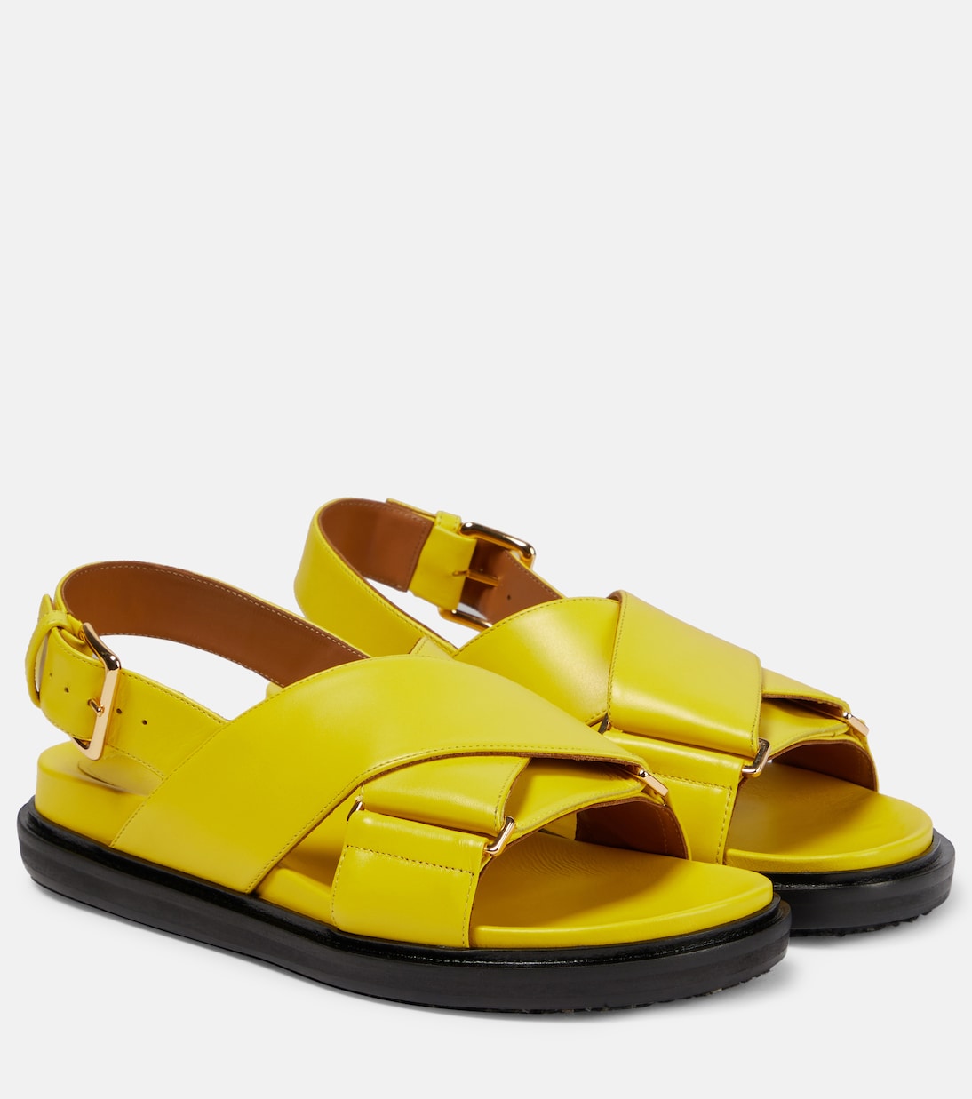 Кожаные сандалии Fussbett Marni, Lemmon