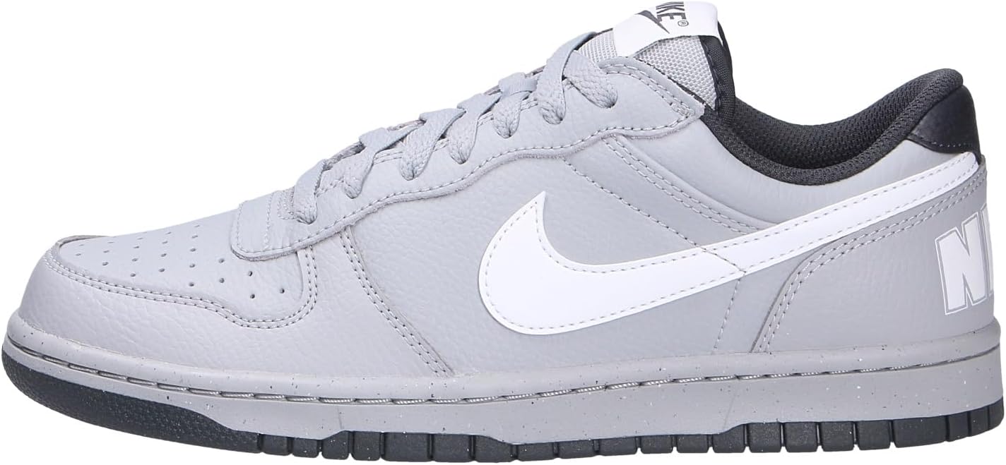 Мужские кроссовки Nike Big Low, белый/серый/светло-серый — фото 2