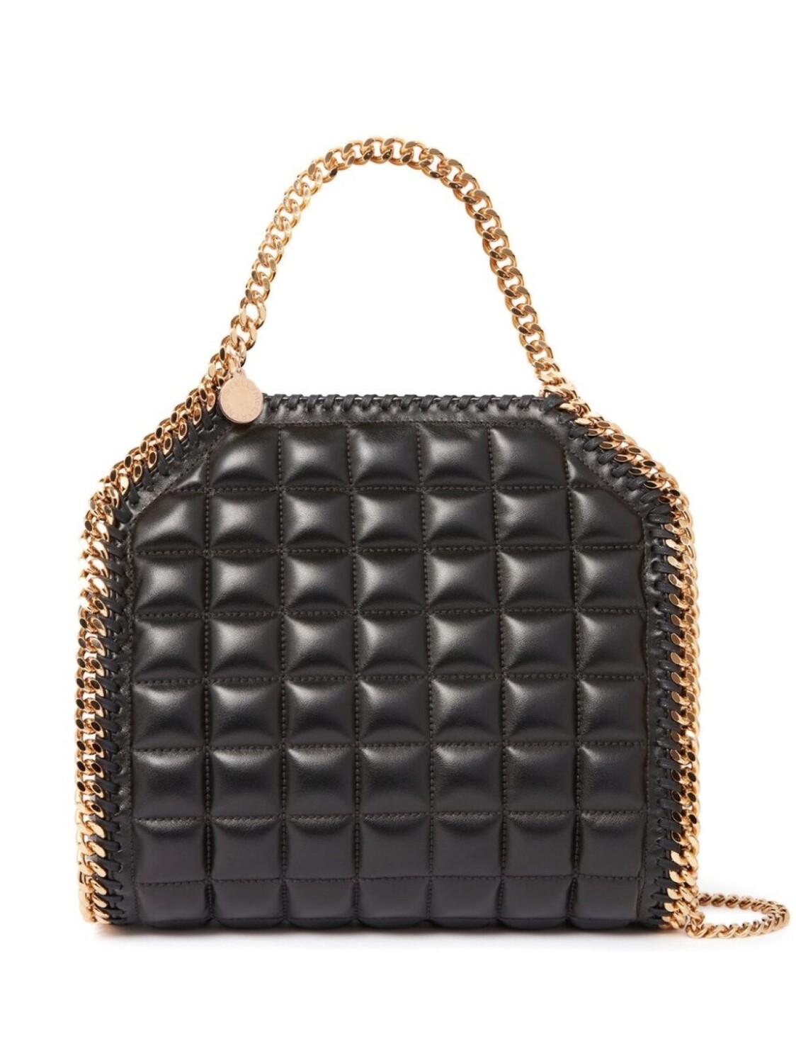 

Stella McCartney стеганая сумка-тоут Falabella, черный