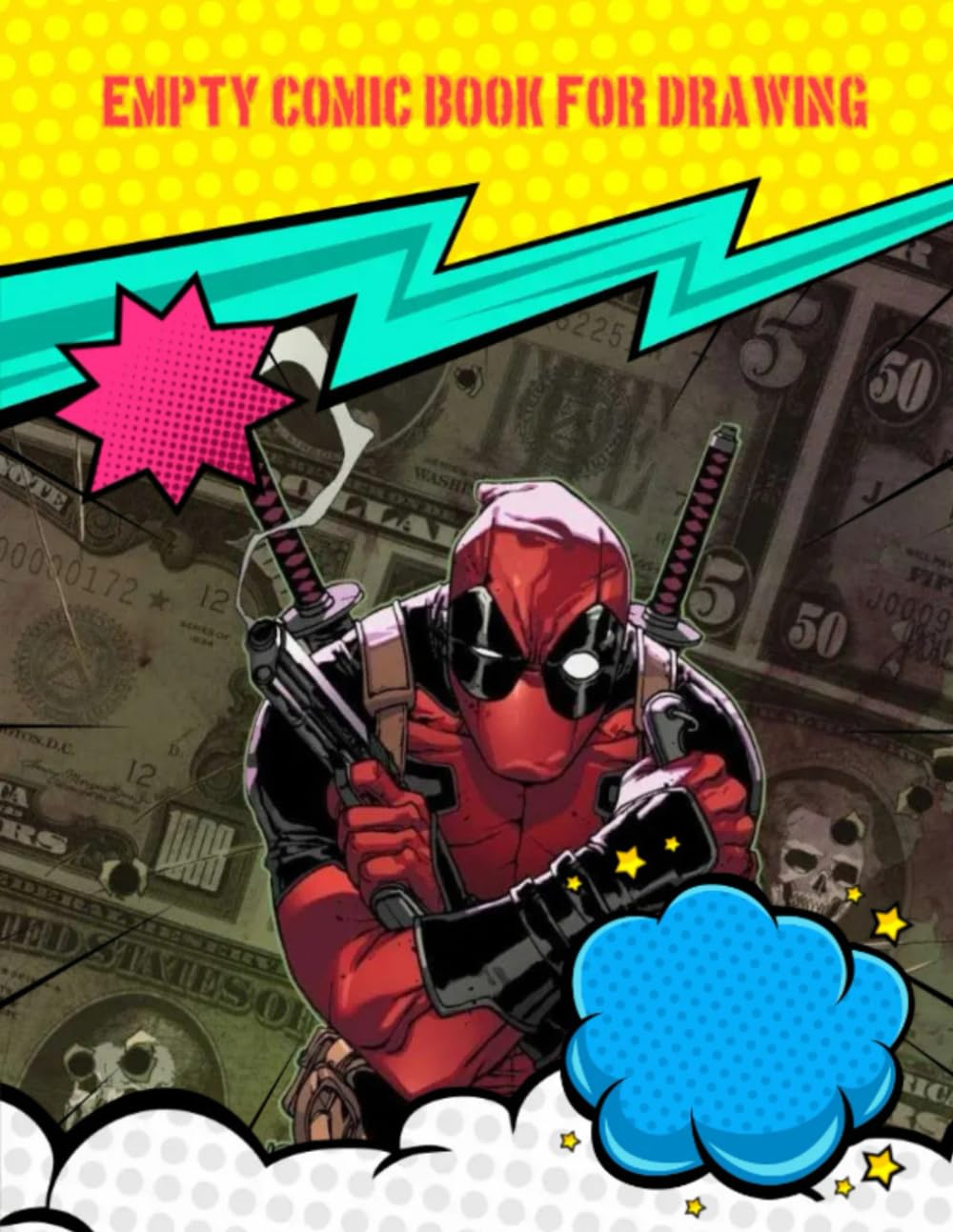 

EMPTY COMIC BOOK FOR DRAWING