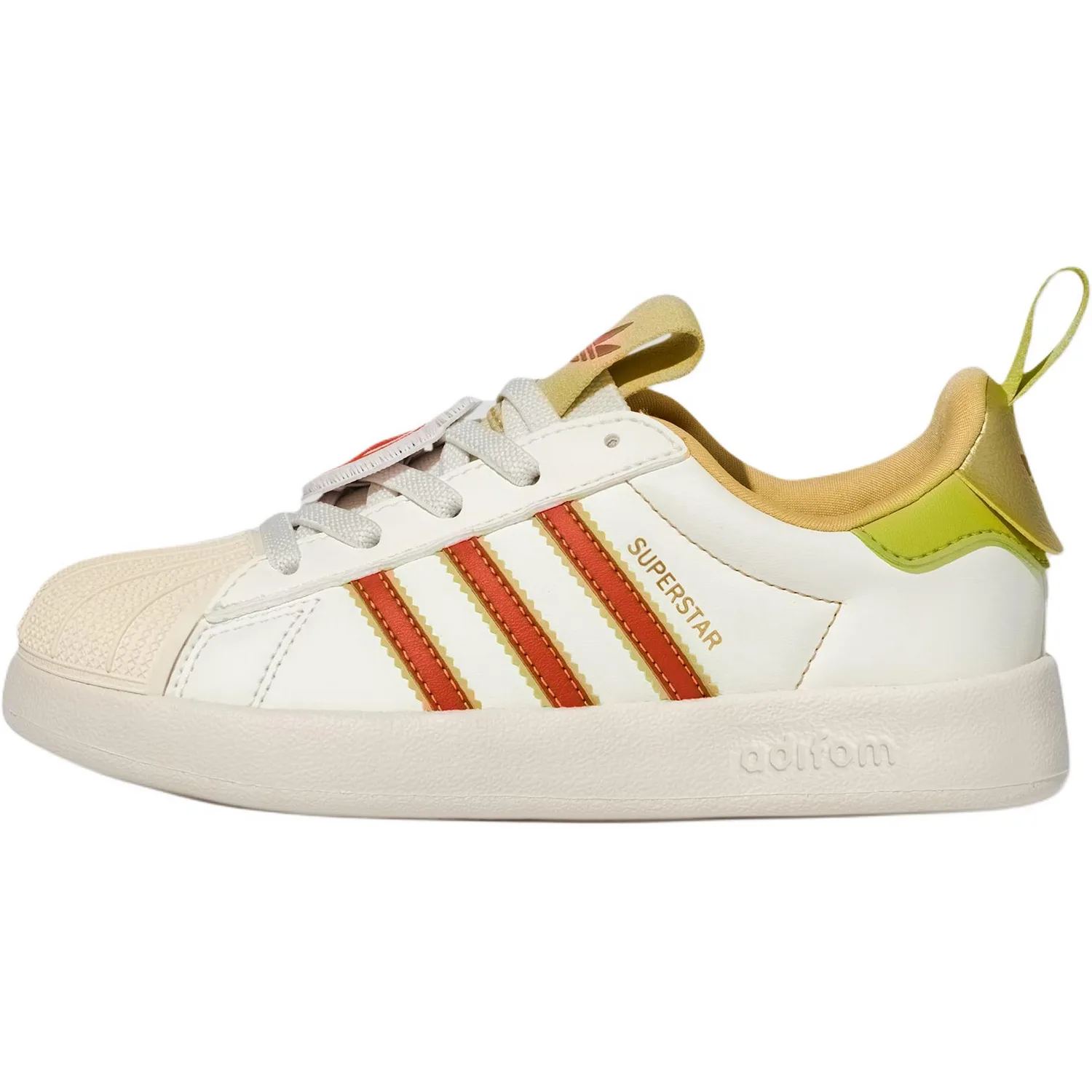 Adidas Originals AdiFOM Superstar 360 низкие детские скейтборд кроссовки Jade White