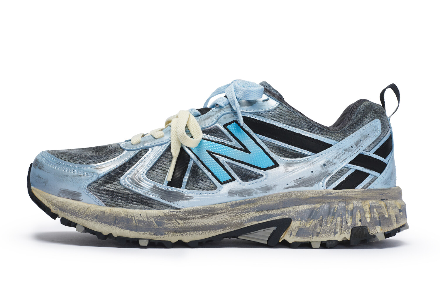 Кроссовки NB 410 унисекс с низким верхом серые New Balance — фото 2