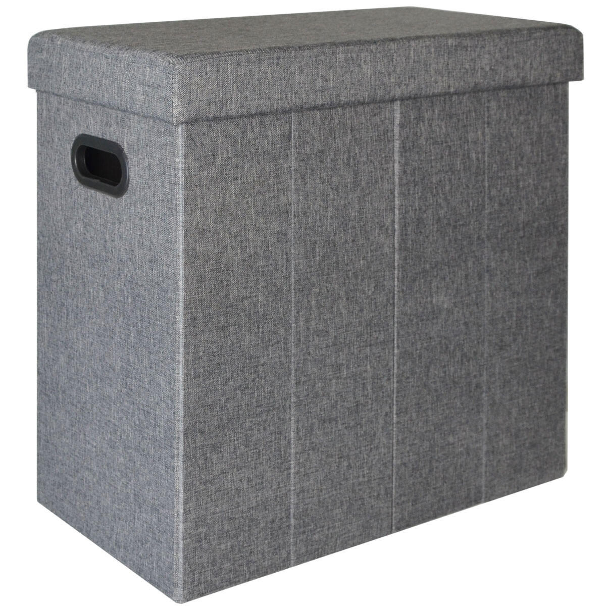 

Корзина для белья Dunedesign, 49x26 см, серый