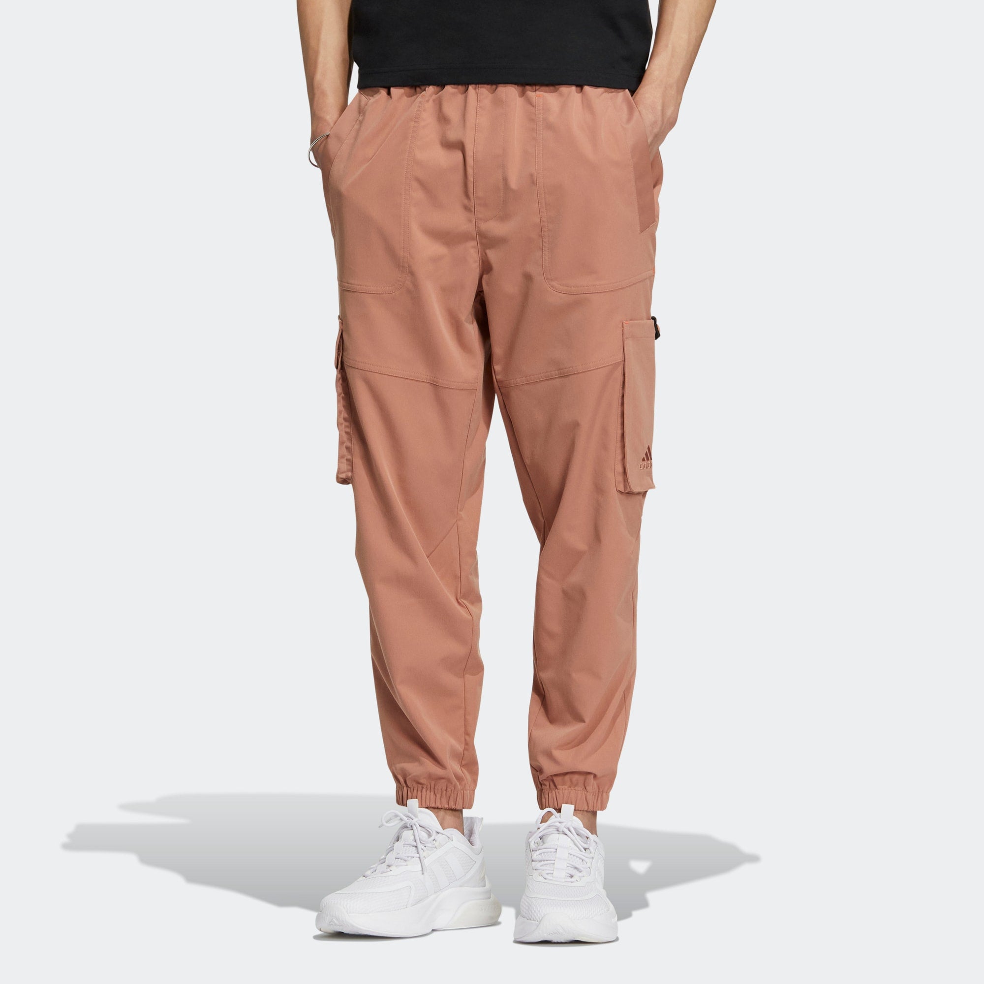 Спортивные брюки adidas CNY Sportswear Pants 'Brown' HZ3030 — фото 2