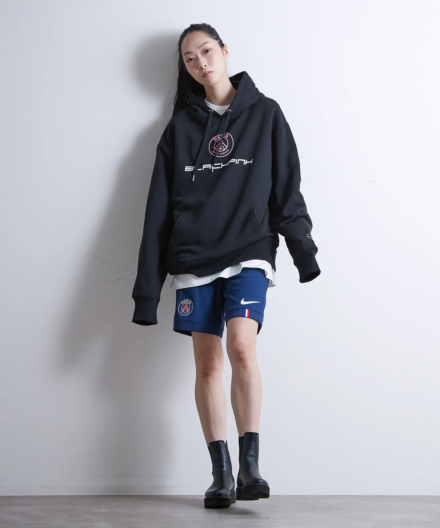 Мужские шорты PSG Nike DF ADV SHORT MATCH HM HJ4643-410 тёмно-синие — фото 3