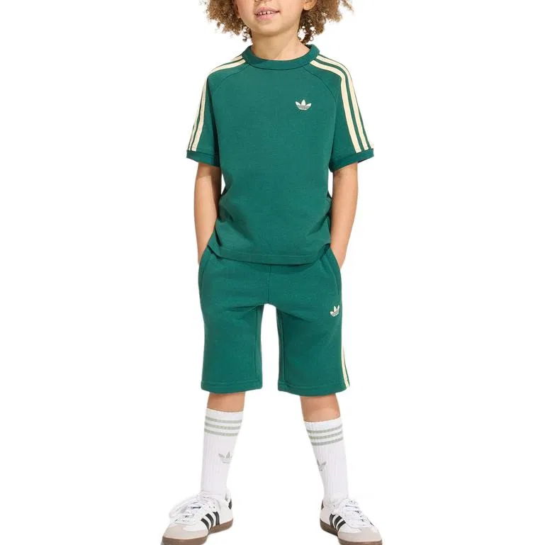 Спортивный костюм для детей Adidas Originals темно-зеленый