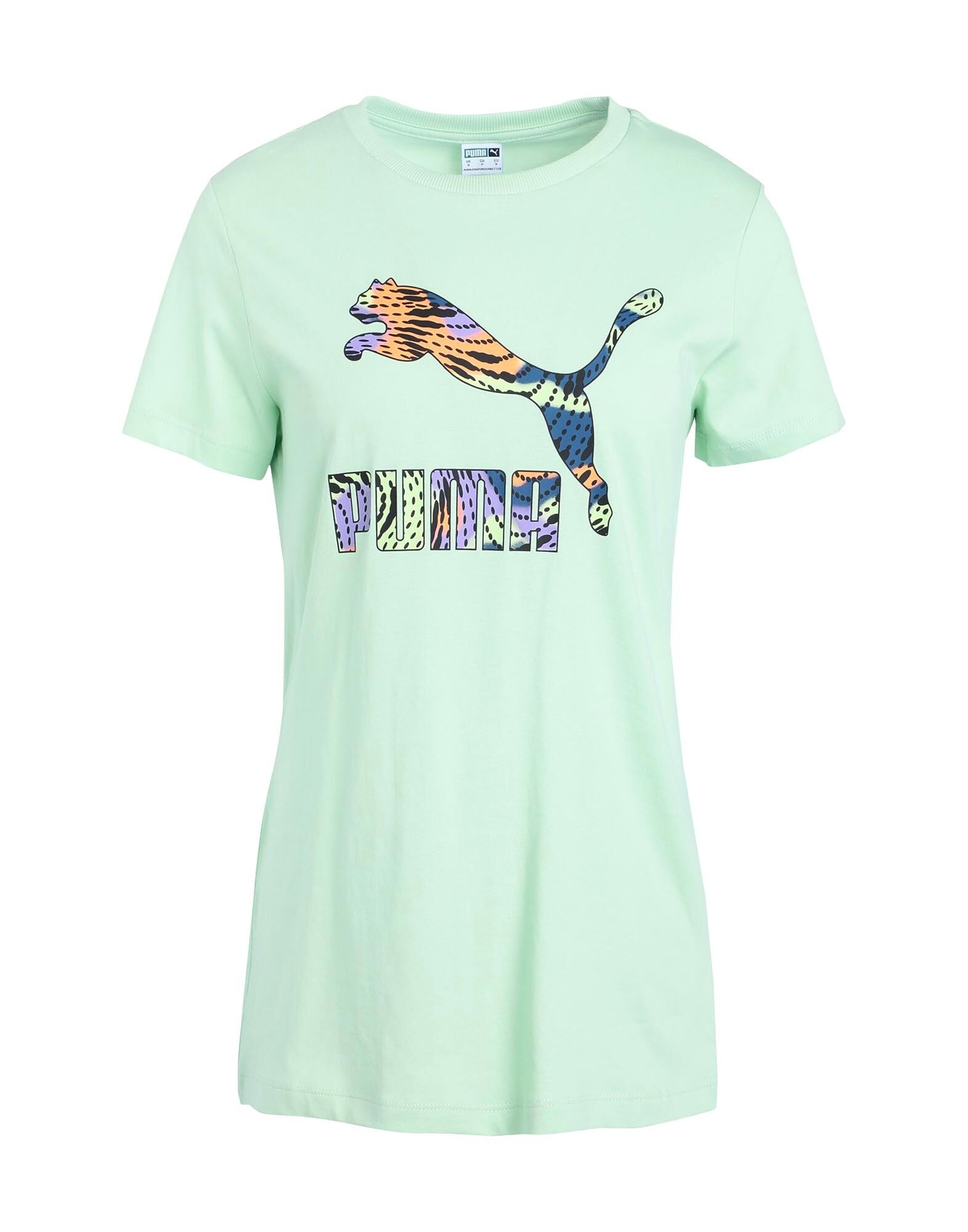 

Футболка с логотипом CLASSICS Puma, светло-зелёный, Зеленый, Футболка с логотипом CLASSICS Puma, светло-зелёный