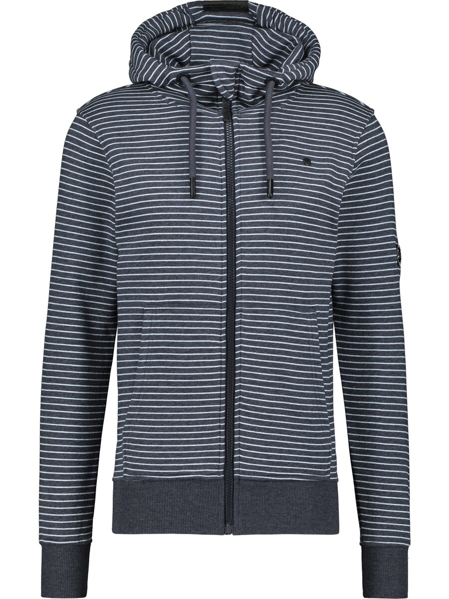 

Толстовка с капюшоном на молнии Alife and Kickin Zip-Up Hoodie Trasher, пятнистый синий