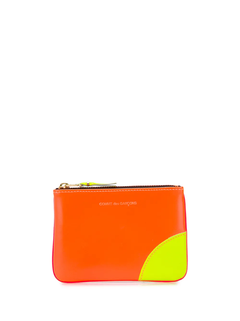 

Кошелек в стиле колор-блок Comme Des Garçons Wallet, оранжевый