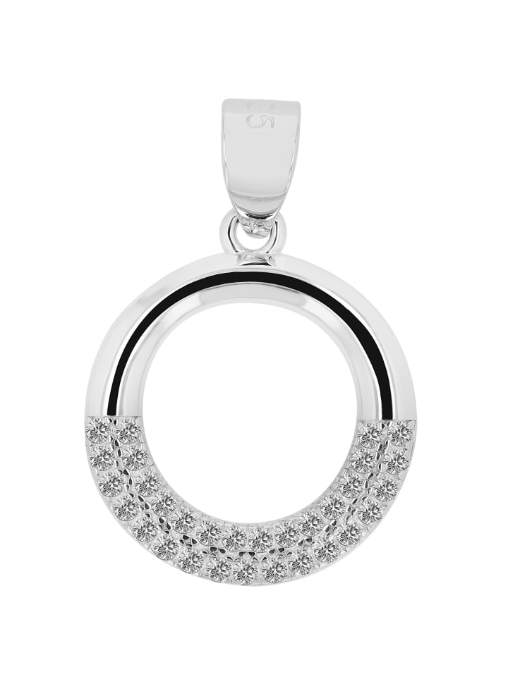 

Adeliás Женский кулон из серебра 925 пробы с кубическим цирконием в серебряной оправе