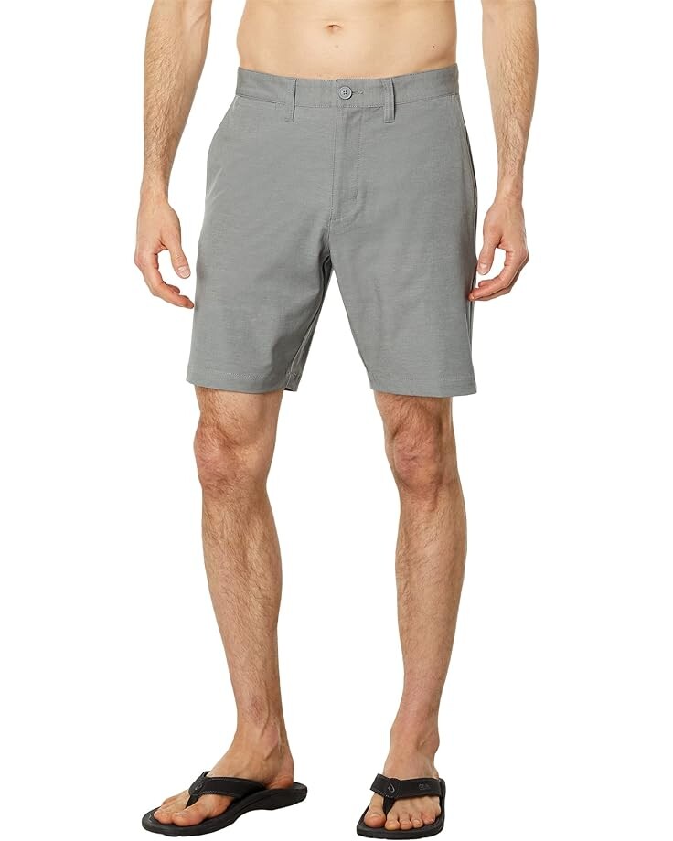 

Шорты RVCA Back In 19" Hybrid Shorts, цвет Athletic Heather