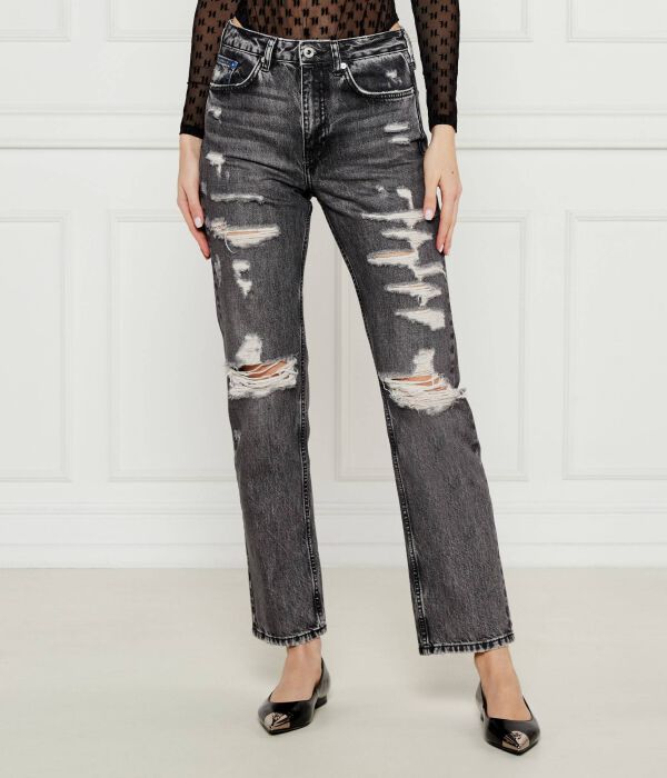 

Джинсы Straight fit Karl Lagerfeld Jeans, черный