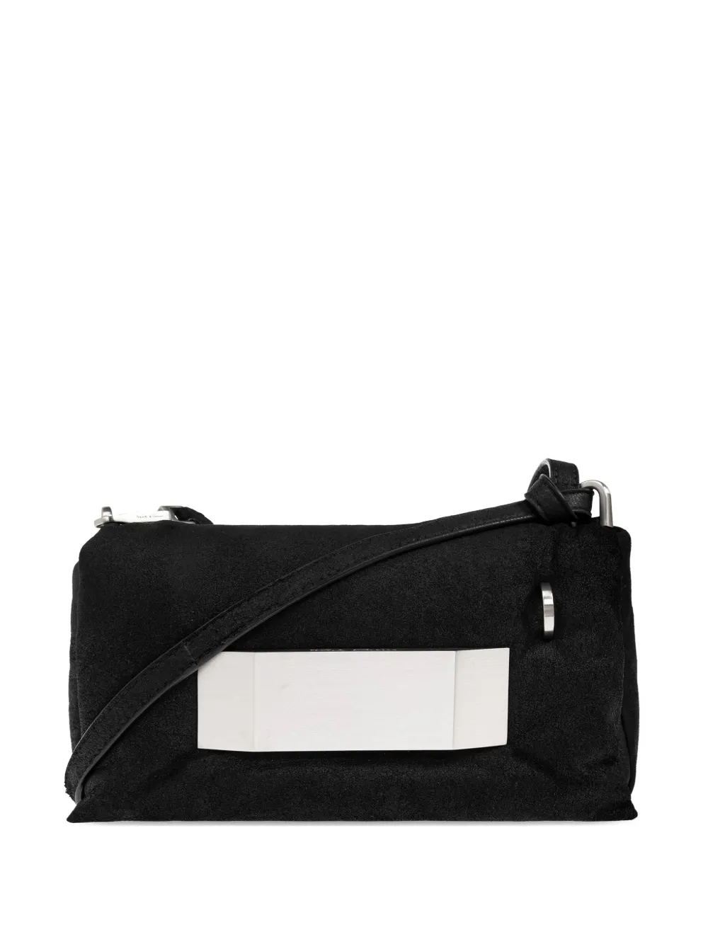 

Сумка на плечо из кожи с панелями Griffin Rick Owens, черный
