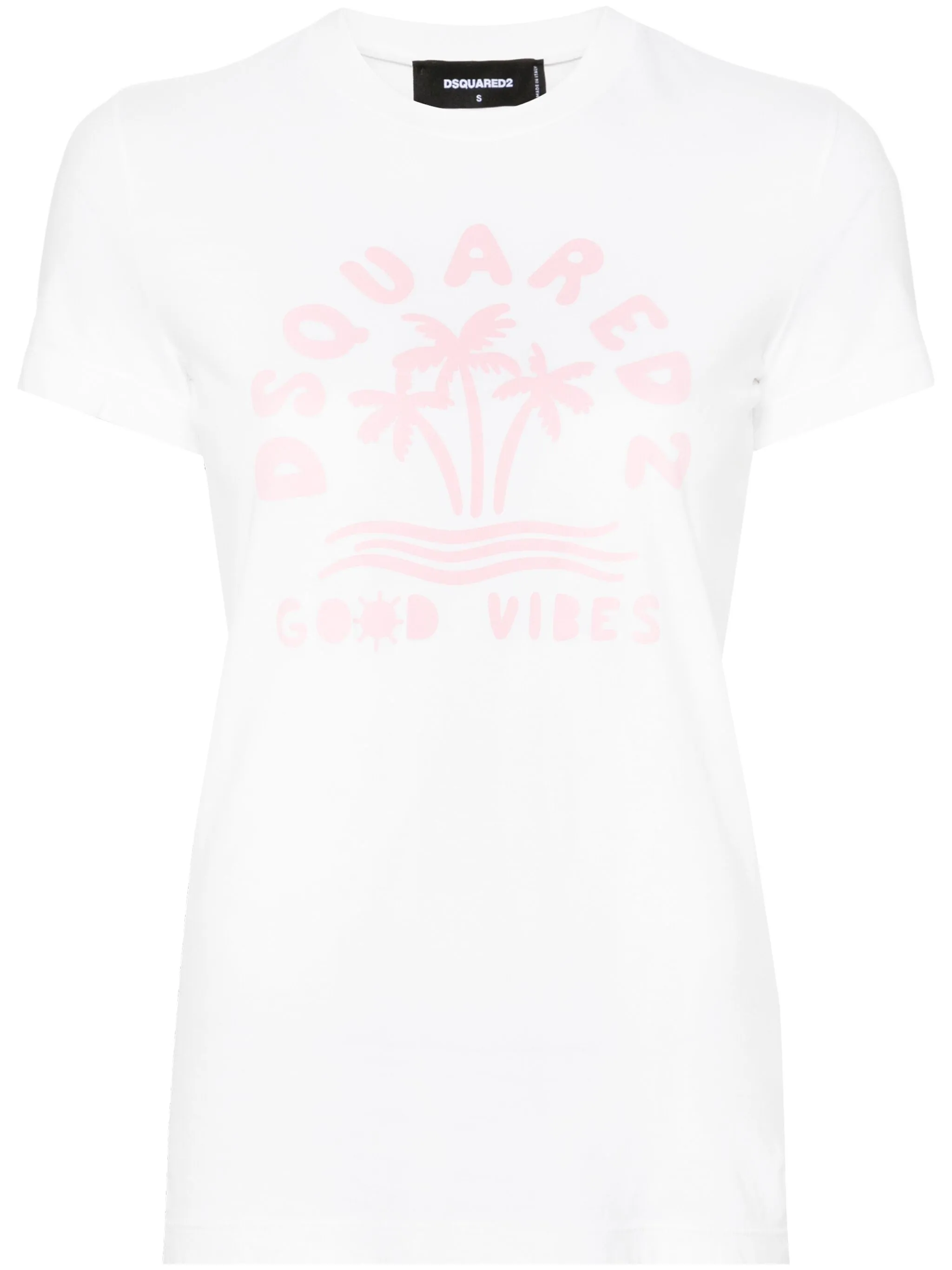 

Футболка с логотипом Dsquared2, белый