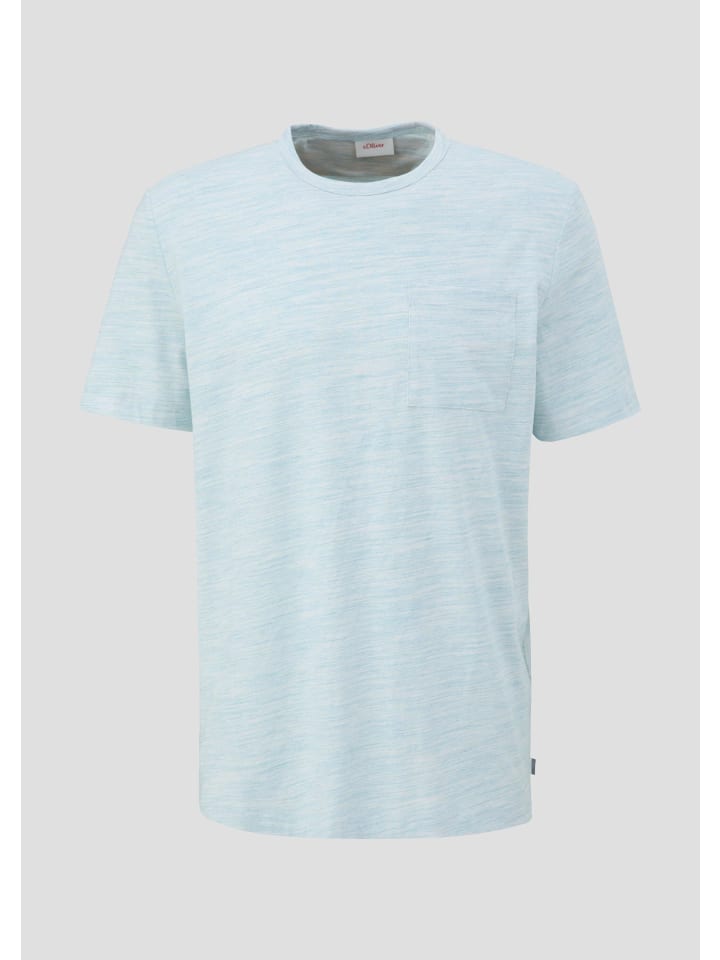 

s.Oliver Футболка 60W1 светло-бирюзового цвета, Зеленый, s.Oliver Футболка 60W1 светло-бирюзового цвета