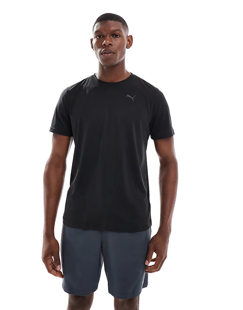 

Футболка Puma Graphics Runnning Faster черного цвета