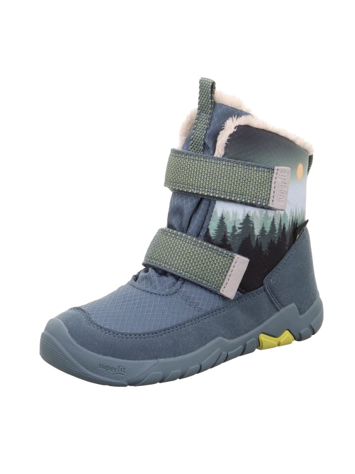 

Сапоги superfit Winterstiefel TRACE, цвет Blau/Gelb