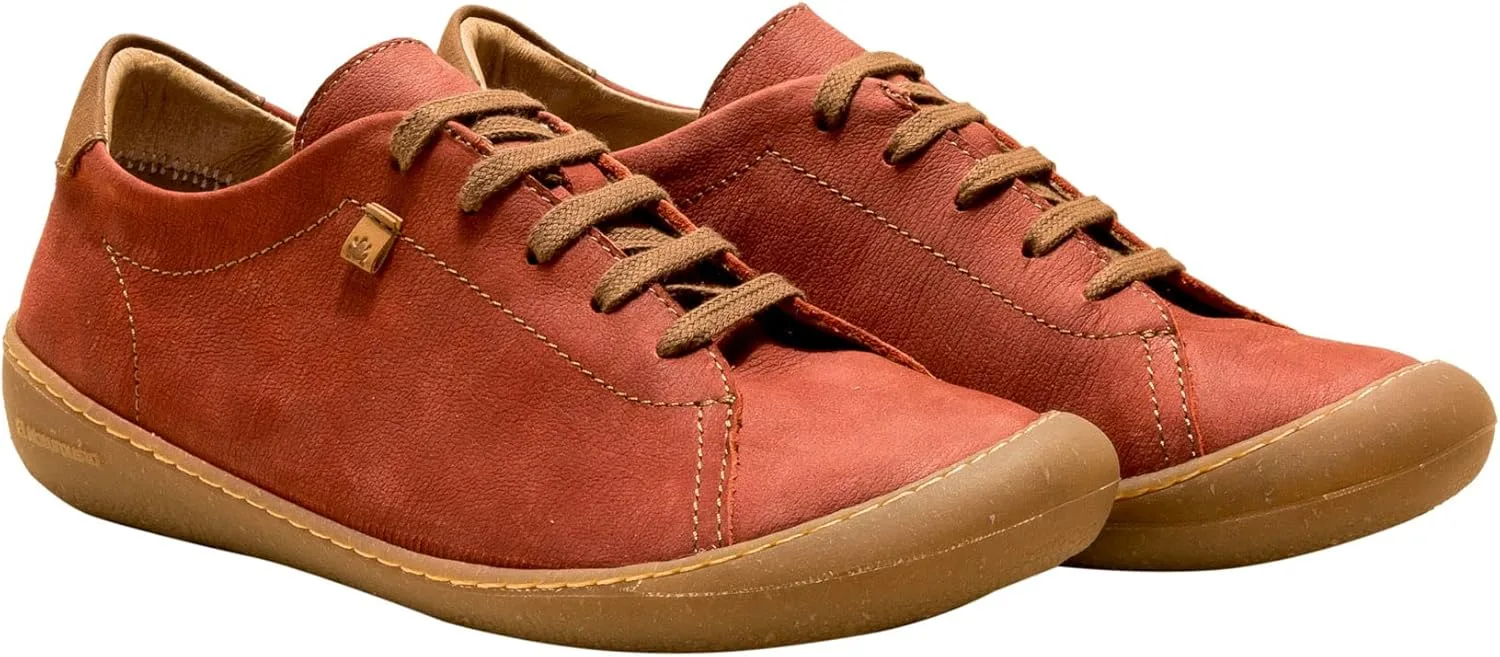 Оксфордские кроссовки El Naturalista Unisex 5770, красный — фото 3