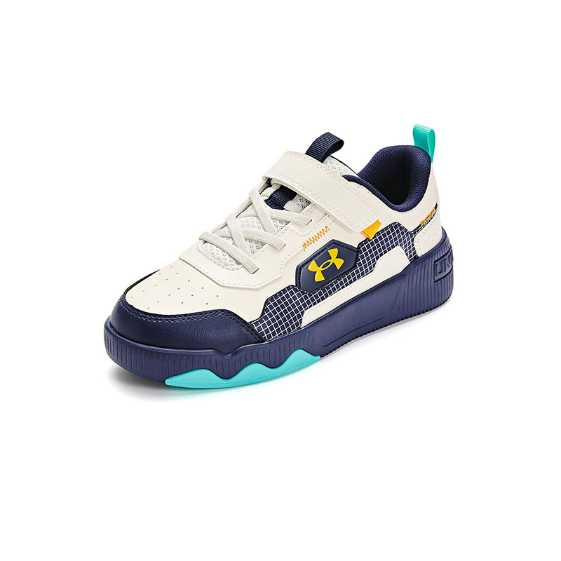Низкие детские скейтерские кроссовки Kids' Under Armour, черные — фото 4
